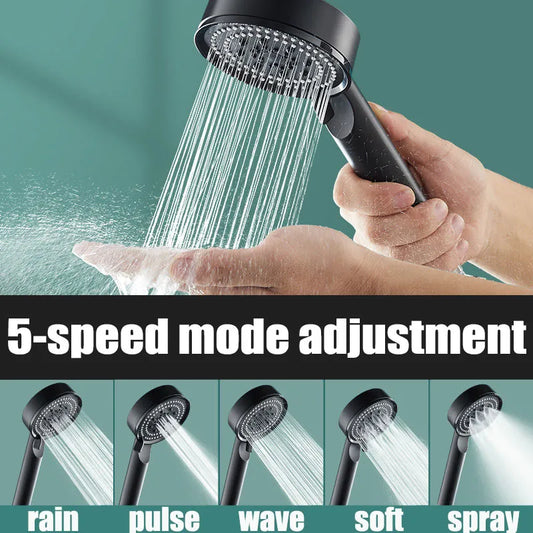 High Pressure Shower Head 5 Modes